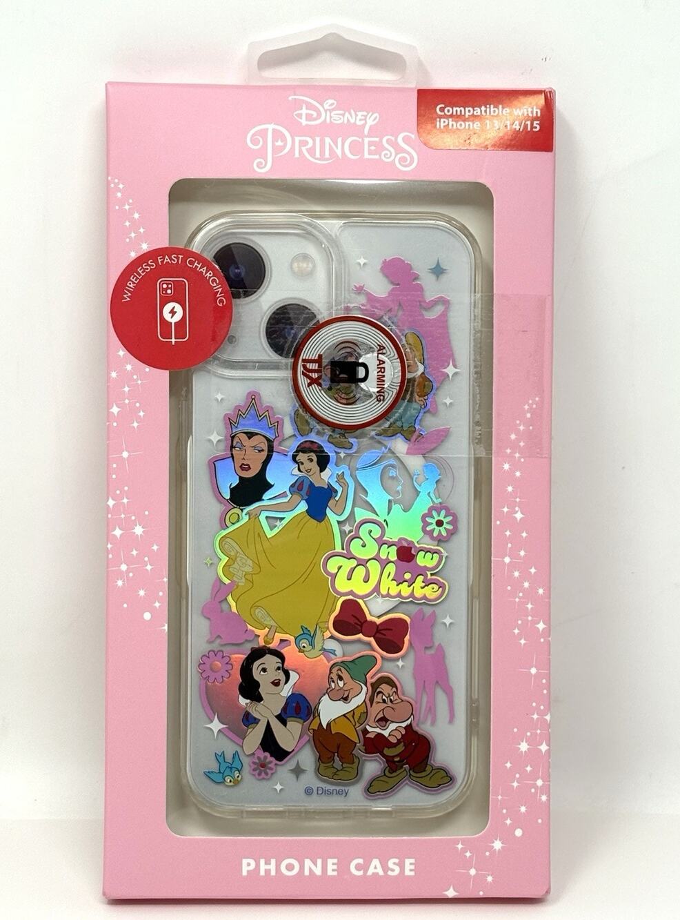 Disney Snow White iPhone 13/14/15 Case Skinny Dip Evil Queen Holo NIP